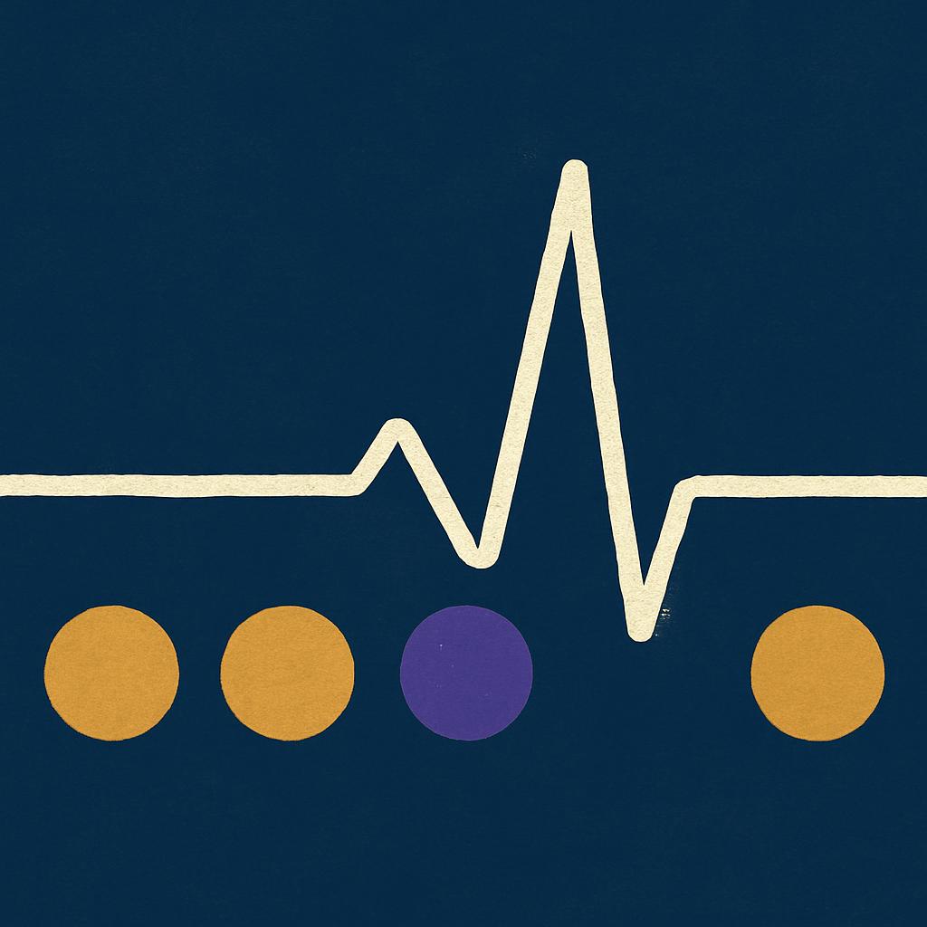 Tableau de bord d'un indice hebdomadaire de visibilité générative montrant un score normalise et trois sous-composantes
